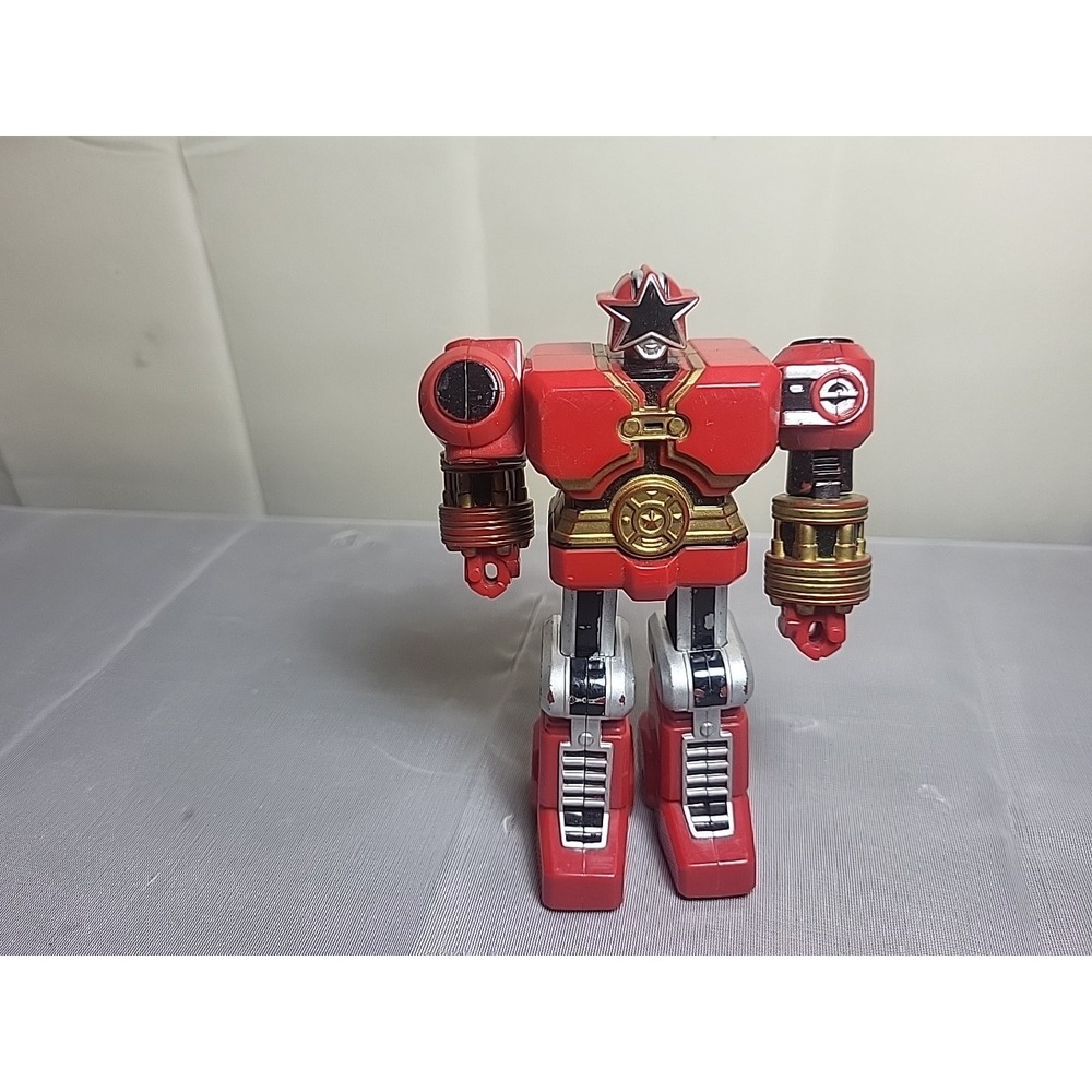 Vintage Bandai Power Rangers Zeo Deluxe Red Zeo Battlezord 1996 - Picture 1 of 6